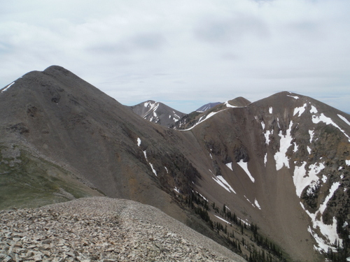 Mount Waas (12,331') (left)